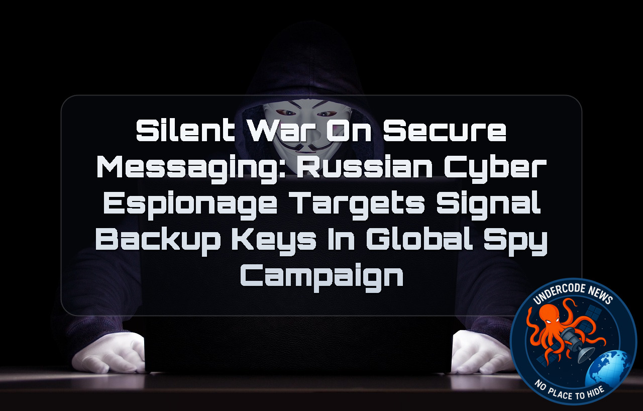 Silent War on Secure Messaging: Russian Cyber Espionage Targets Signal Backup Keys in Global Spy Campaign + Video