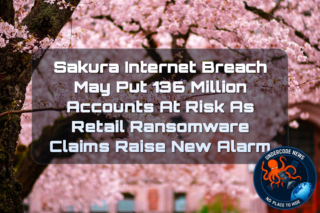Sakura Internet Breach May Put 136 Million Accounts at Risk as Retail Ransomware Claims Raise New Alarm + Video
