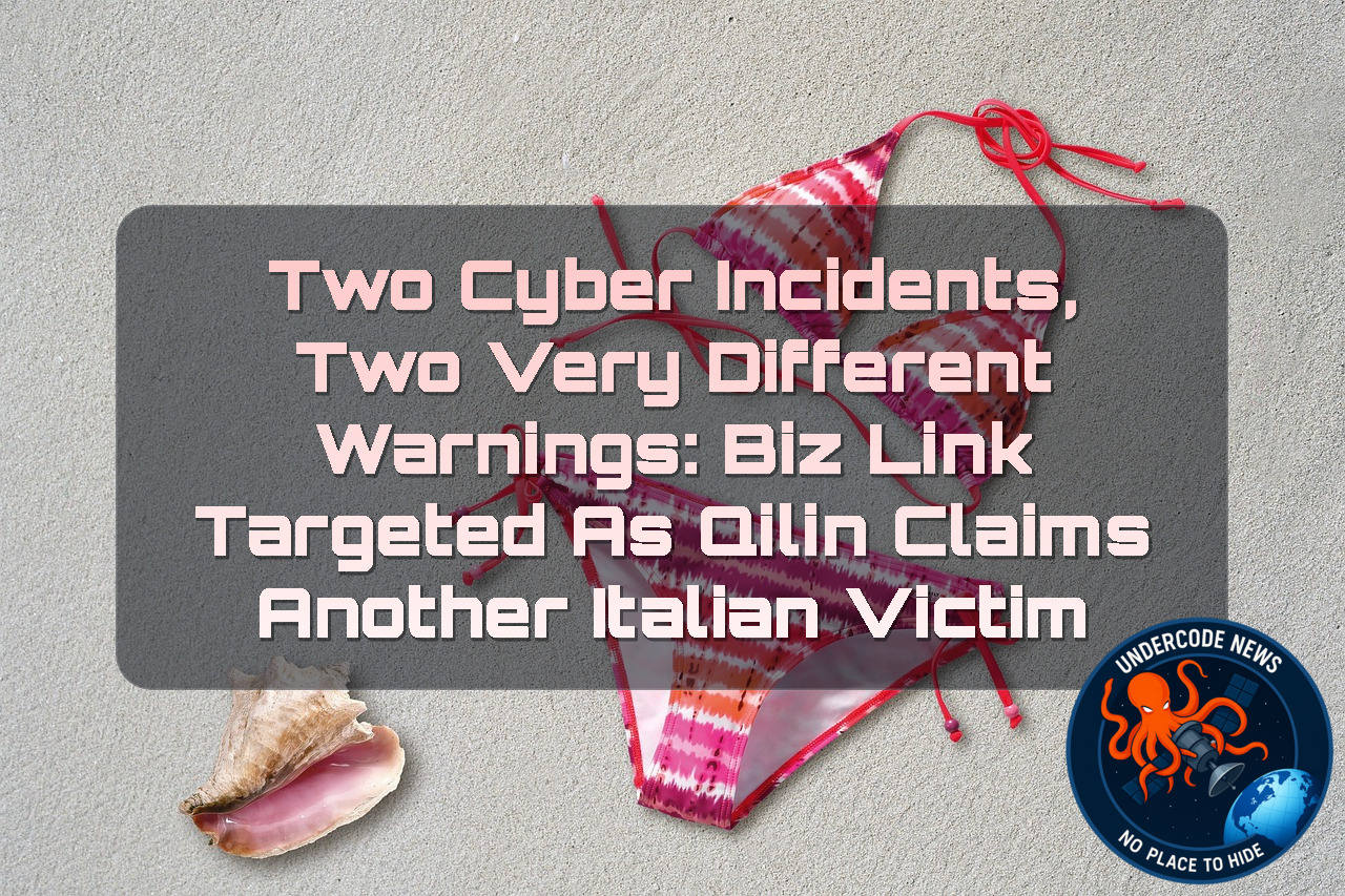 Two Cyber Incidents, Two Very Different Warnings: BizLink Targeted as Qilin Claims Another Italian Victim + Video