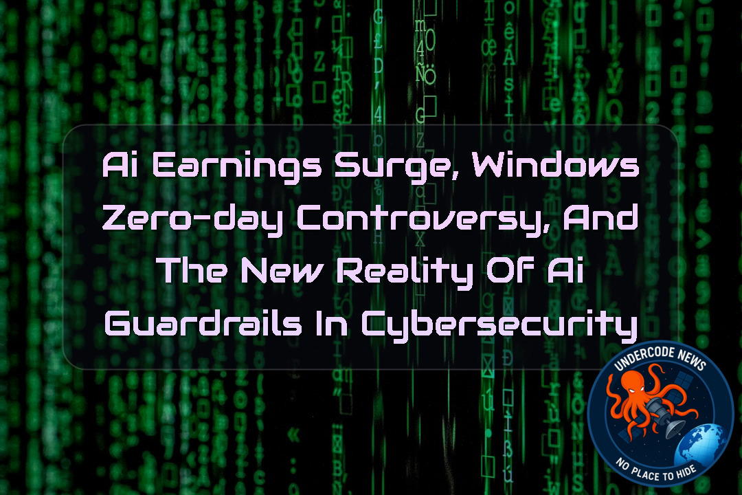 AI Earnings Surge, Windows Zero-Day Controversy, and the New Reality of AI Guardrails in Cybersecurity + Video