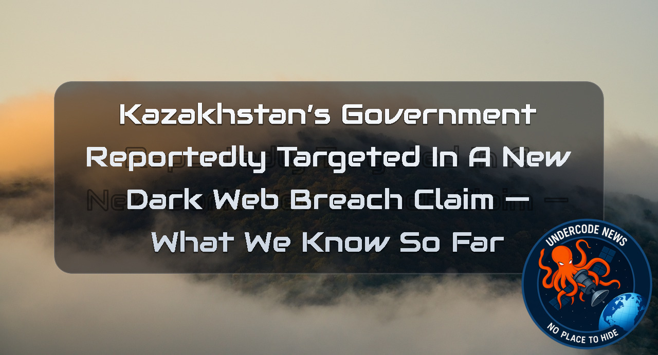 Kazakhstan’s Government Reportedly Targeted in a New Dark Web Breach Claim — What We Know So Far + Video