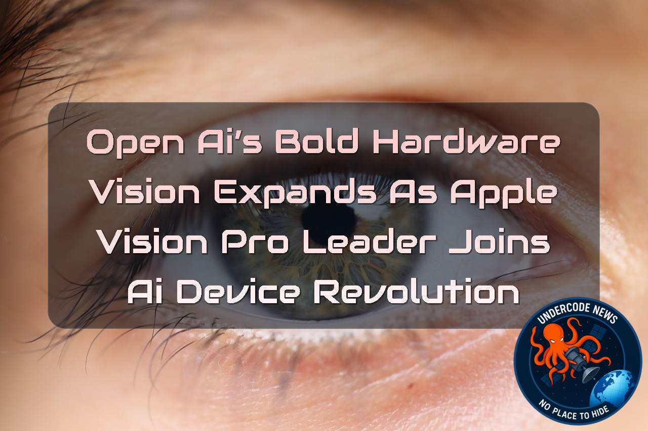 OpenAI’s Bold Hardware Vision Expands as Apple Vision Pro Leader Joins AI Device Revolution + Video