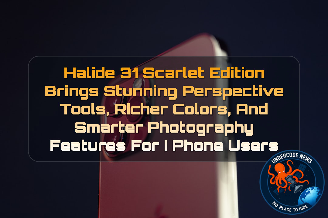 Halide 31 Scarlet Edition Brings Stunning Perspective Tools, Richer Colors, and Smarter Photography Features for iPhone Users + Video