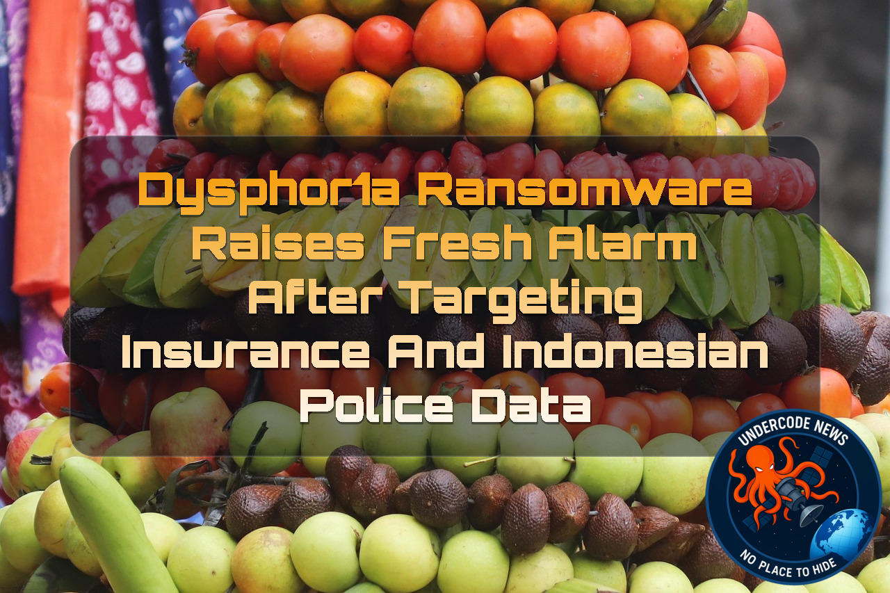 DYSPHOR1A Ransomware Raises Fresh Alarm After Targeting Insurance and Indonesian Police Data + Video