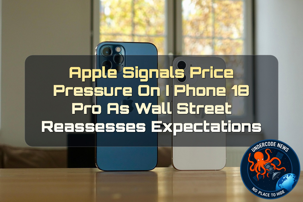 Apple Signals Price Pressure on iPhone 18 Pro as Wall Street Reassesses Expectations + Video