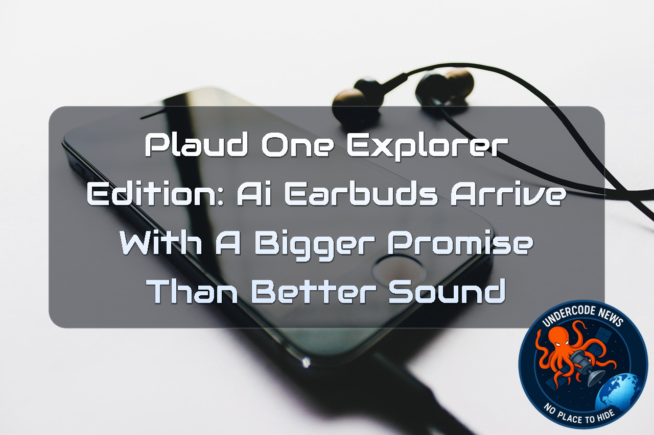 Plaud One Explorer Edition: AI Earbuds Arrive With a Bigger Promise Than Better Sound + Video