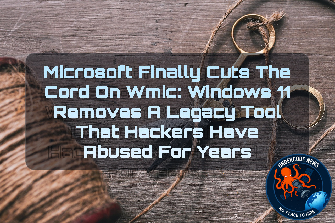 Microsoft Finally Cuts the Cord on WMIC: Windows 11 Removes a Legacy Tool That Hackers Have Abused for Years