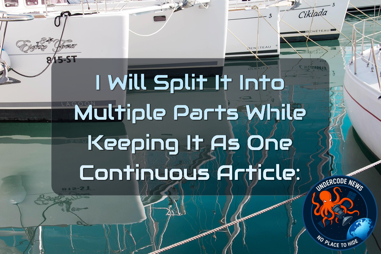 I will split it into multiple parts while keeping it as one continuous article: + Video