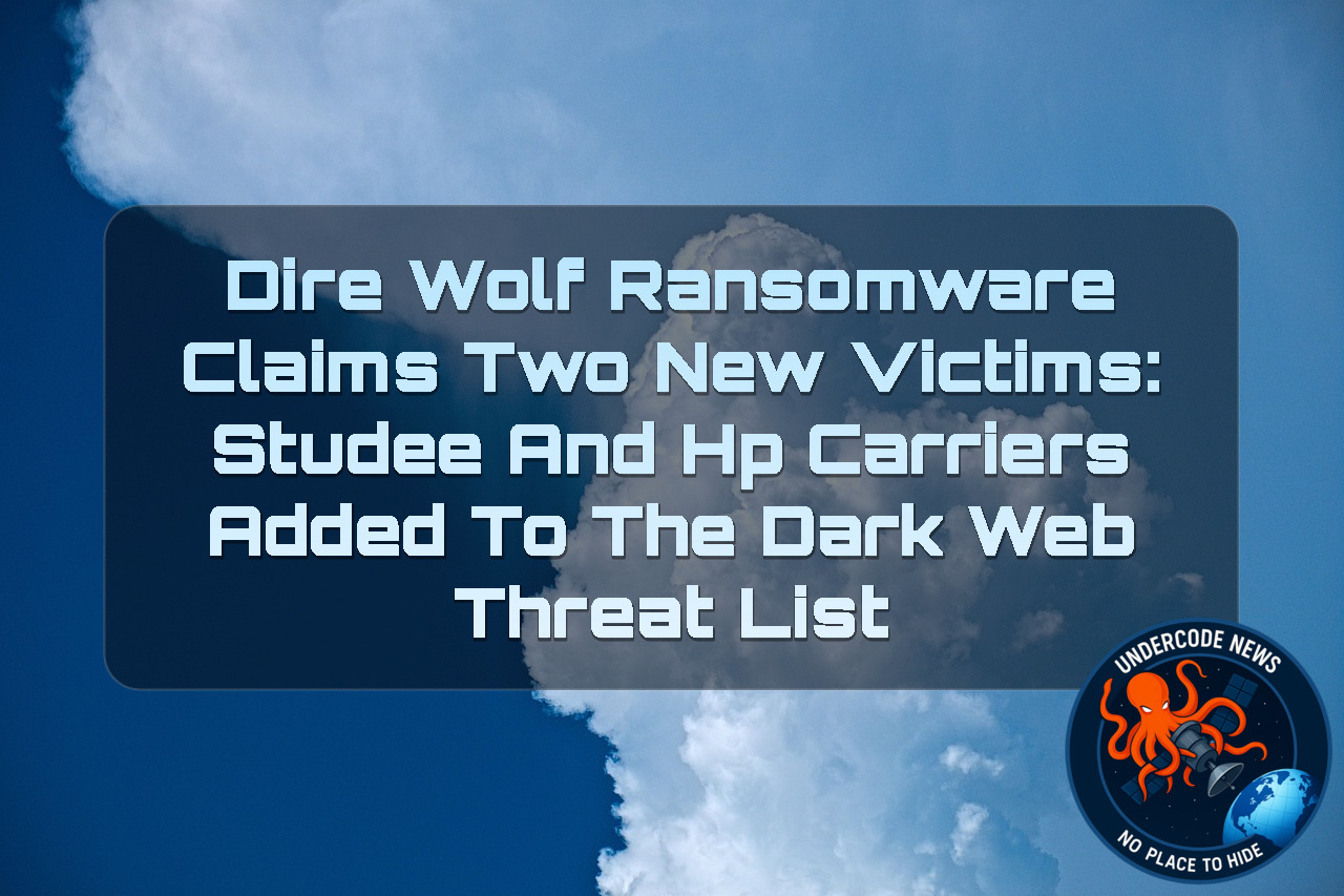 DireWolf Ransomware Claims Two New Victims: Studee and HP Carriers Added to the Dark Web Threat List + Video