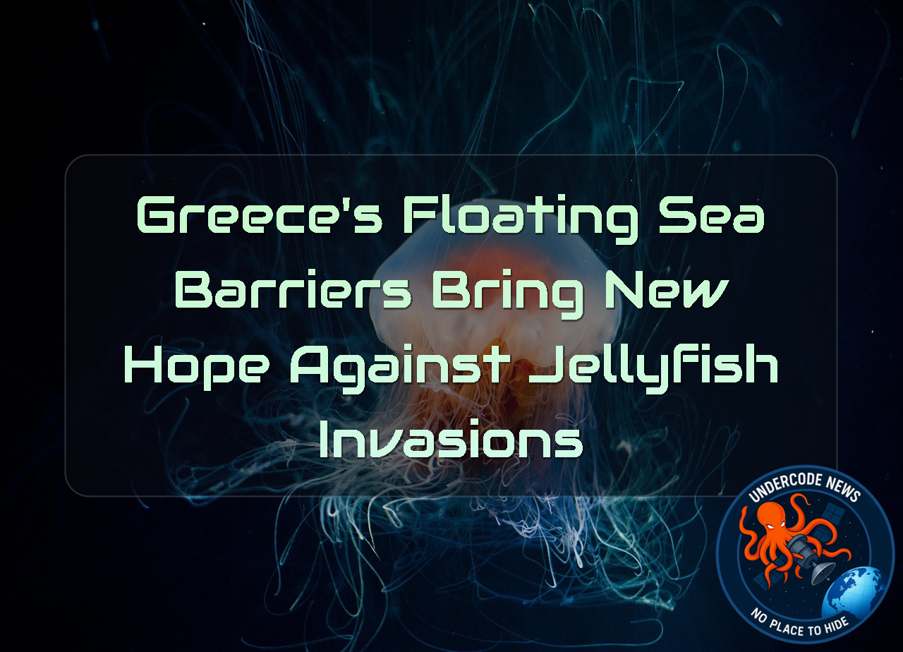 Greece’s Floating Sea Barriers Bring New Hope Against Jellyfish Invasions + Video