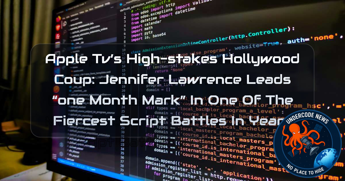 Apple TV’s High-Stakes Hollywood Coup: Jennifer Lawrence Leads “One Month Mark” in One of the Fiercest Script Battles in Years + Video