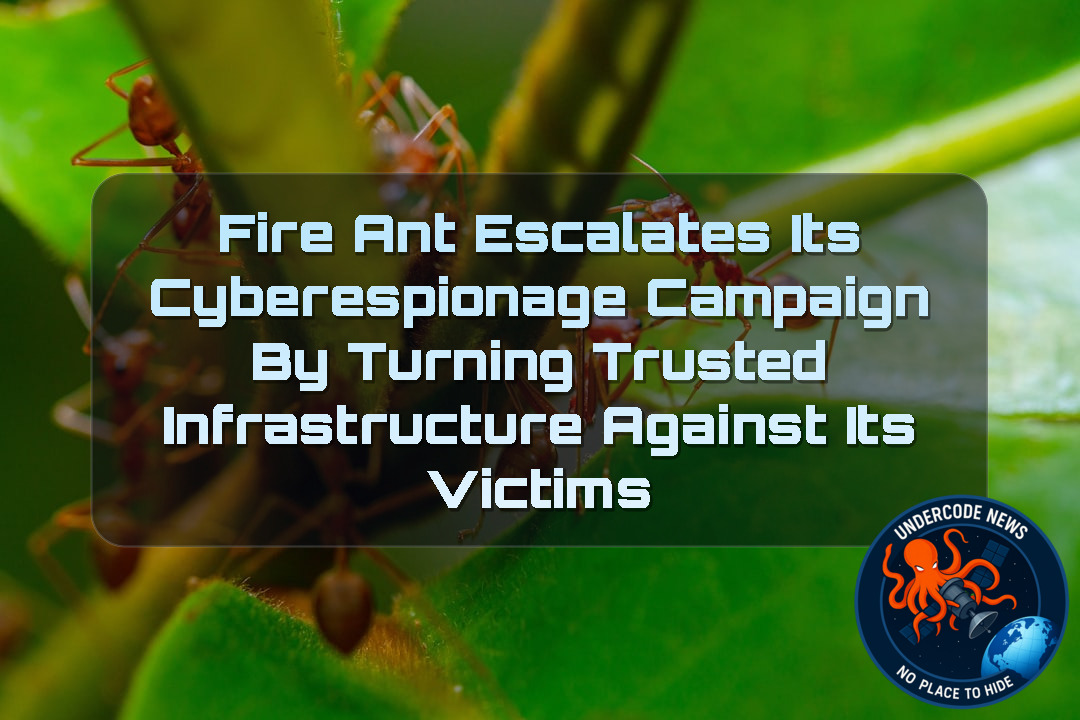 Fire Ant Escalates Its Cyberespionage Campaign by Turning Trusted Infrastructure Against Its Victims + Video