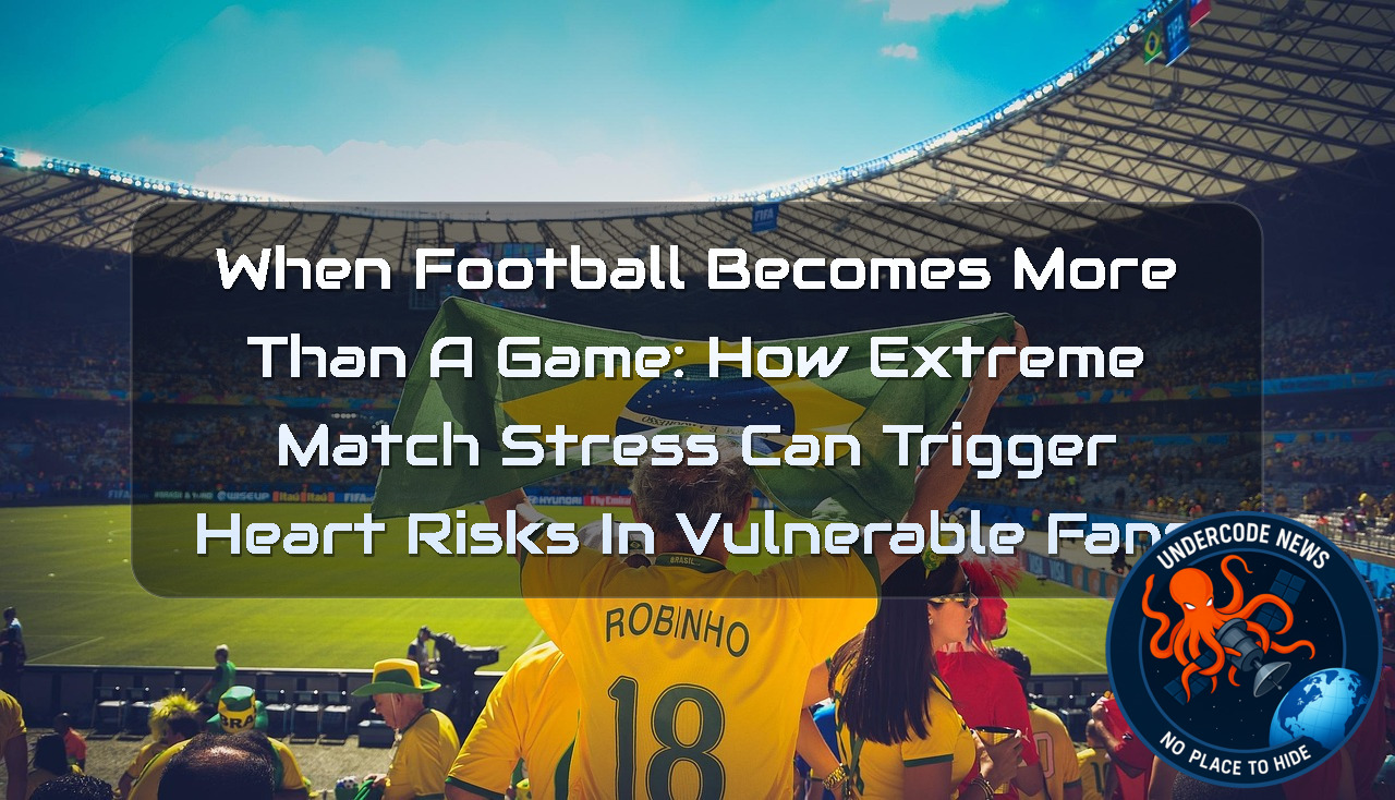 When Football Becomes More Than a Game: How Extreme Match Stress Can Trigger Heart Risks in Vulnerable Fans + Video