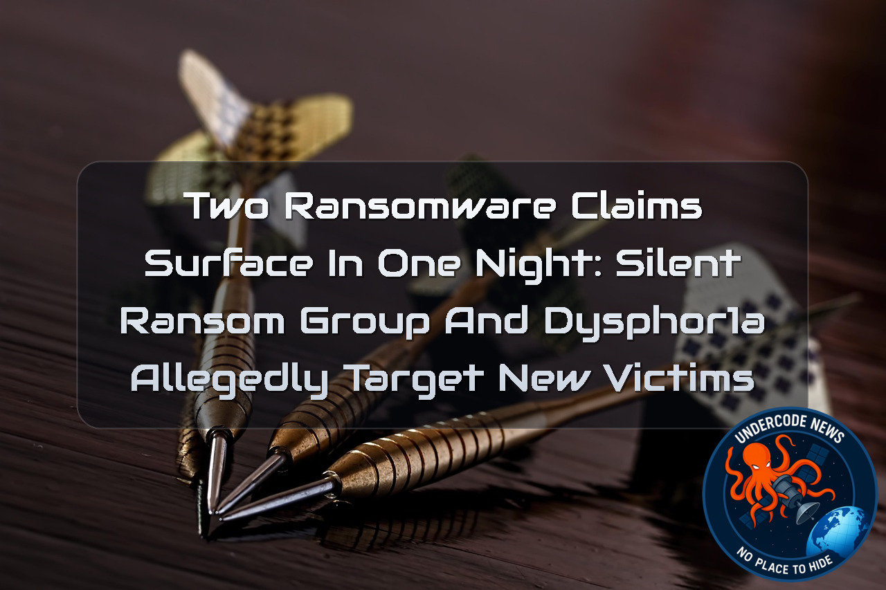 Two Ransomware Claims Surface in One Night: SilentRansomGroup and DYSPHOR1A Allegedly Target New Victims + Video