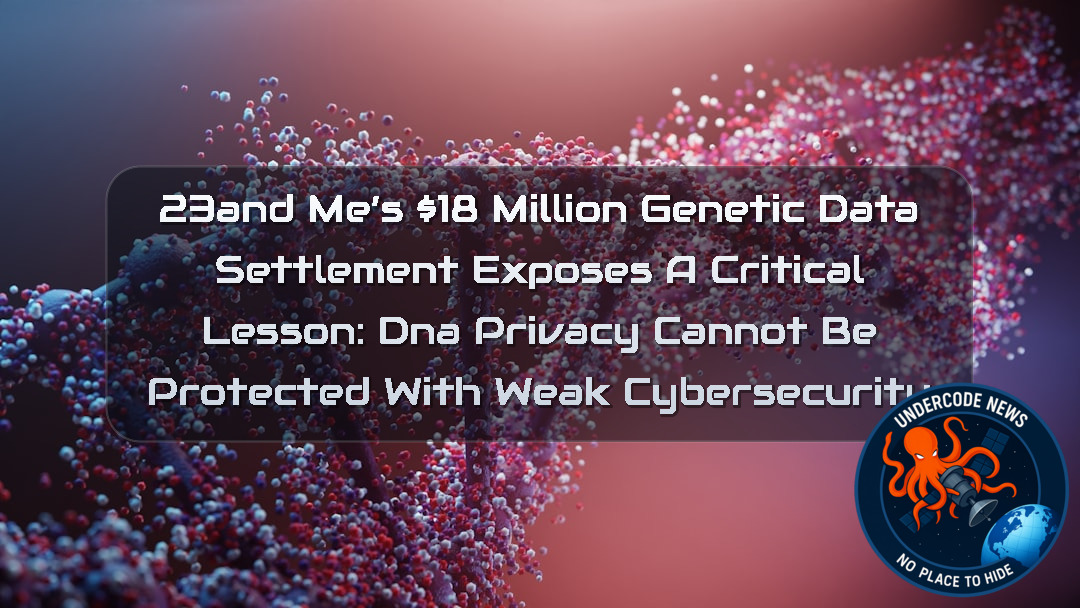 23andMe’s 8 Million Genetic Data Settlement Exposes a Critical Lesson: DNA Privacy Cannot Be Protected With Weak Cybersecurity + Video