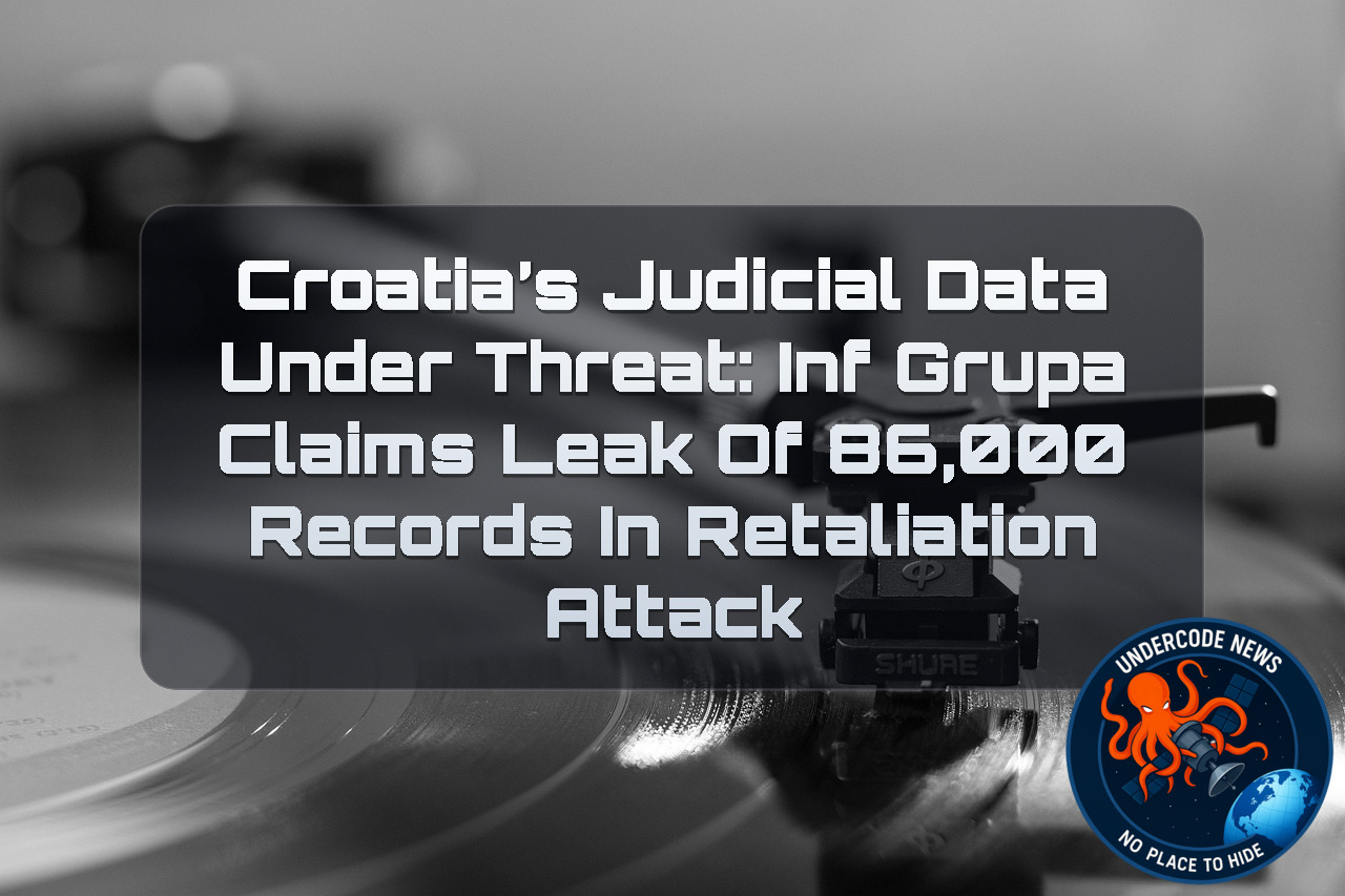 Croatia’s Judicial Data Under Threat: INF GRUPA Claims Leak of 86,000 Records in Retaliation Attack + Video
