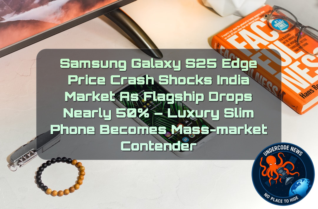 Samsung Galaxy S25 Edge Price Crash Shocks India Market as Flagship Drops Nearly 50% – Luxury Slim Phone Becomes Mass-Market Contender + Video