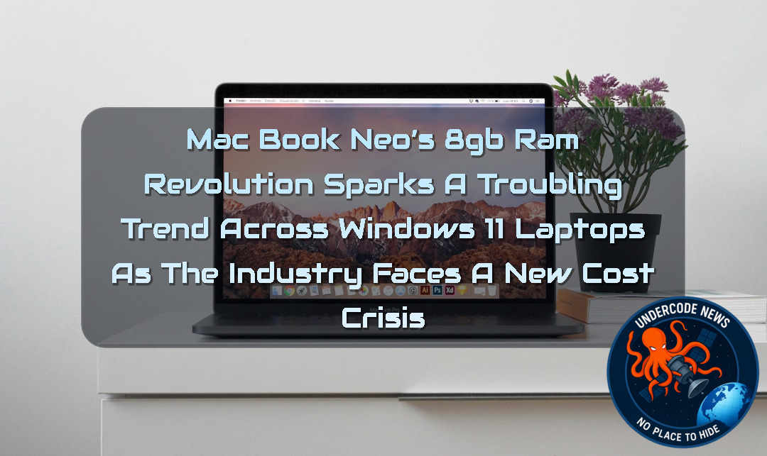 MacBook Neo’s 8GB RAM Revolution Sparks a Troubling Trend Across Windows 11 Laptops as the Industry Faces a New Cost Crisis + Video