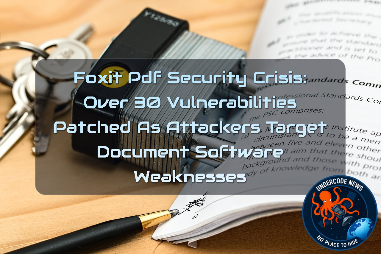 Foxit PDF Security Crisis: Over 30 Vulnerabilities Patched as Attackers Target Document Software Weaknesses
