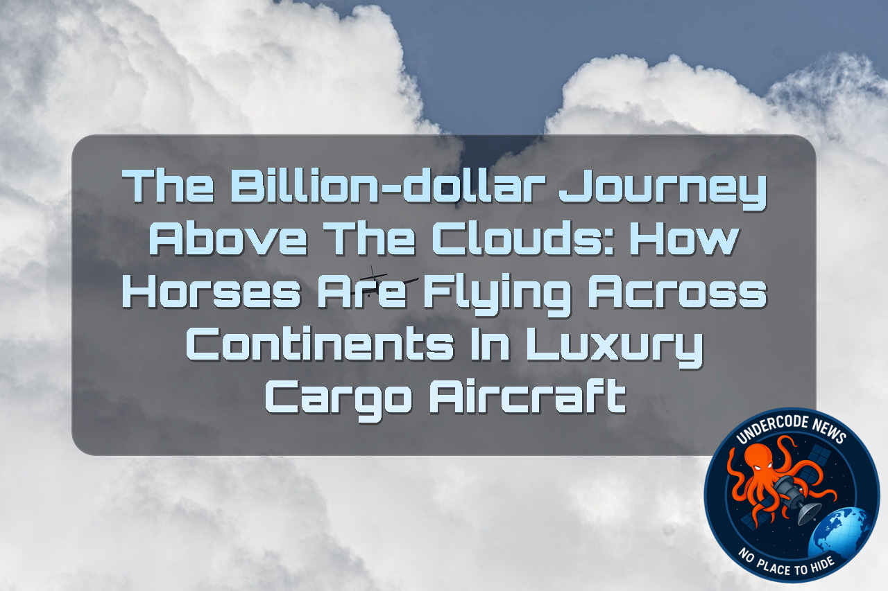 The Billion-Dollar Journey Above the Clouds: How Horses Are Flying Across Continents in Luxury Cargo Aircraft + Video