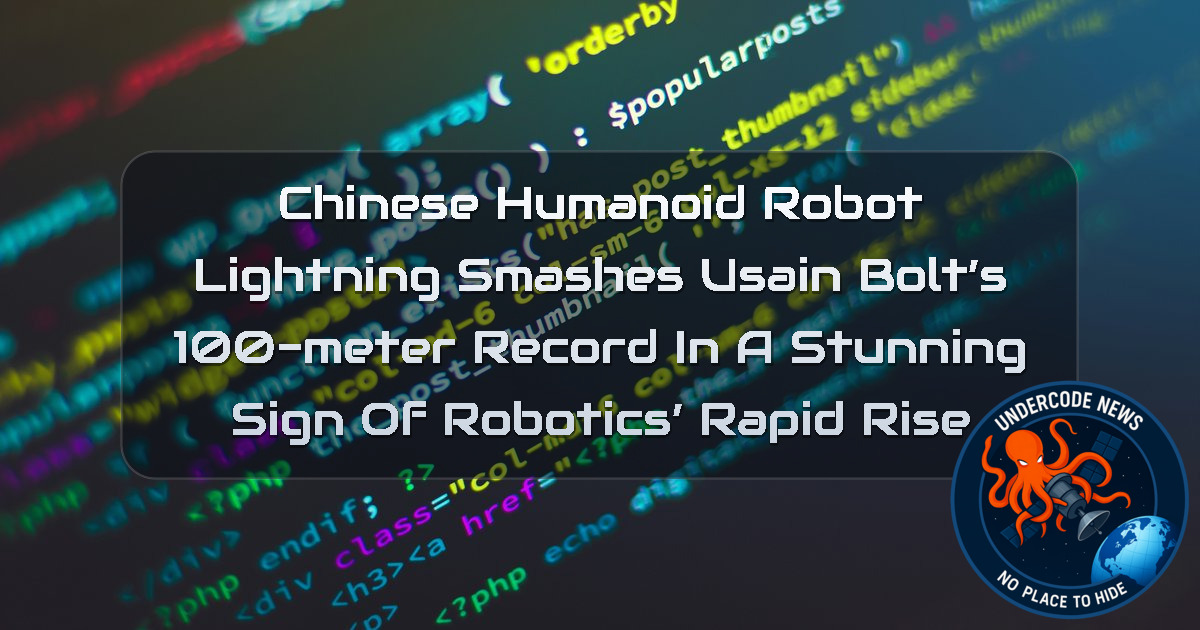 Chinese Humanoid Robot Lightning Smashes Usain Bolt’s 100-Meter Record in a Stunning Sign of Robotics’ Rapid Rise + Video