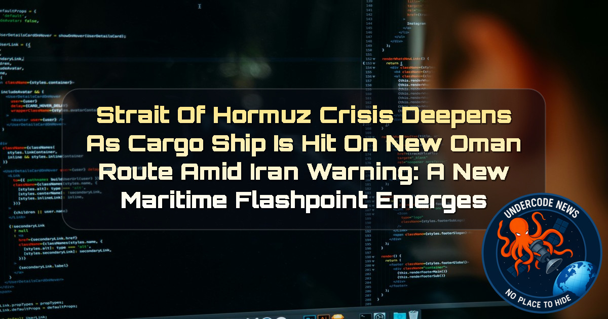 Strait of Hormuz Crisis Deepens as Cargo Ship Is Hit on New Oman Route Amid Iran Warning: A New Maritime Flashpoint Emerges + Video
