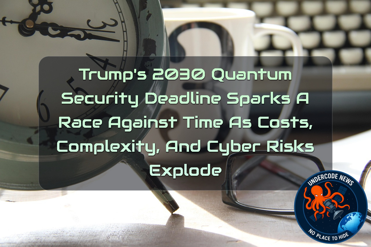 Trump’s 2030 Quantum Security Deadline Sparks a Race Against Time as Costs, Complexity, and Cyber Risks Explode + Video