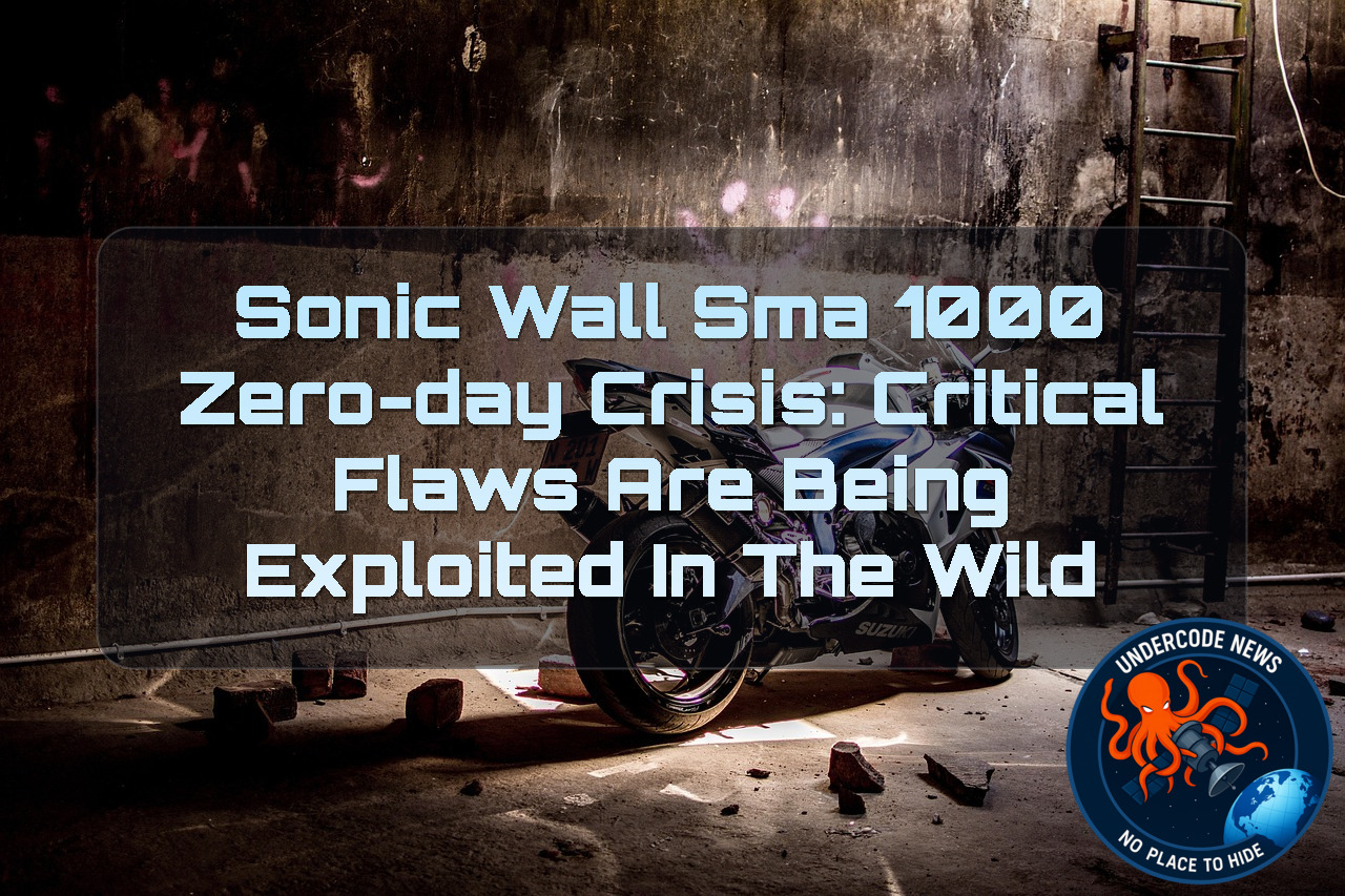 SonicWall SMA 1000 Zero-Day Crisis: Critical Flaws Are Being Exploited in the Wild + Video