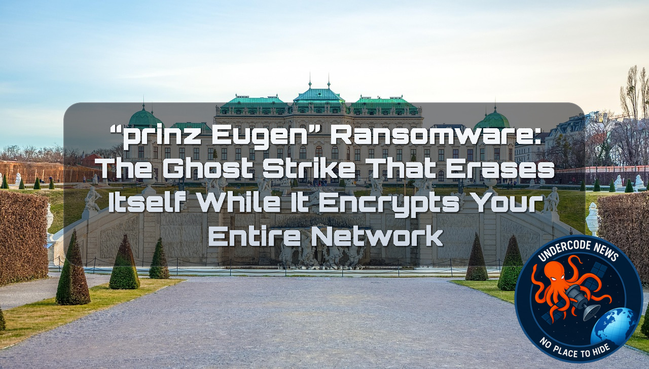 “Prinz Eugen” Ransomware: The Ghost Strike That Erases Itself While It Encrypts Your Entire Network