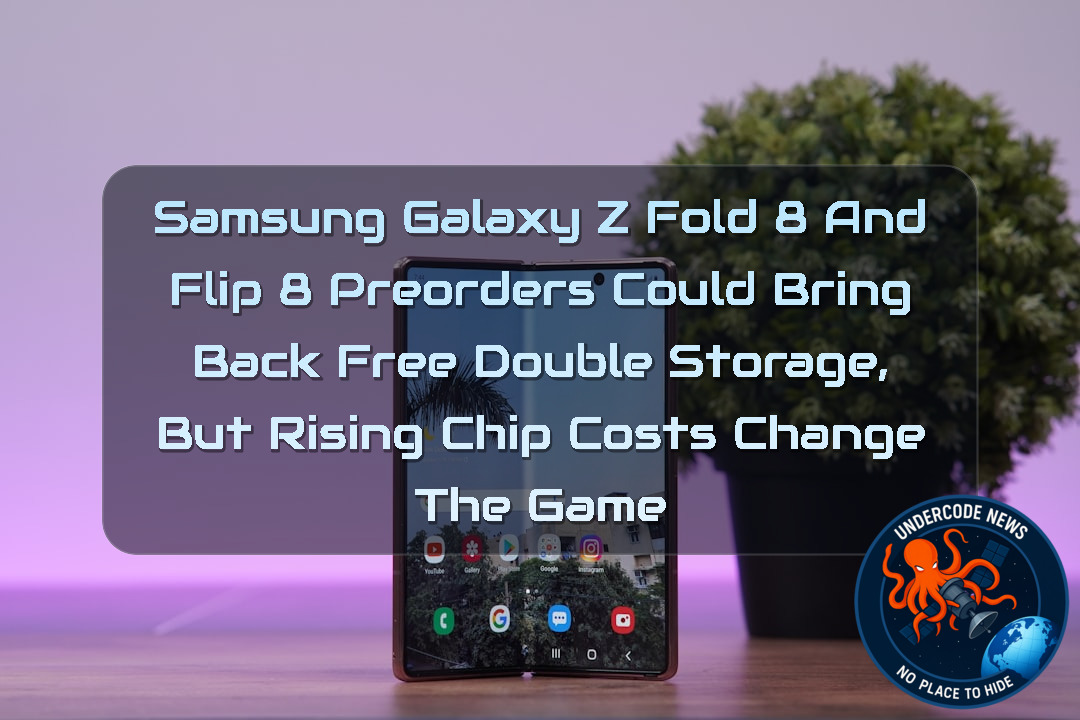 Samsung Galaxy Z Fold 8 and Flip 8 Preorders Could Bring Back Free Double Storage, But Rising Chip Costs Change the Game + Video