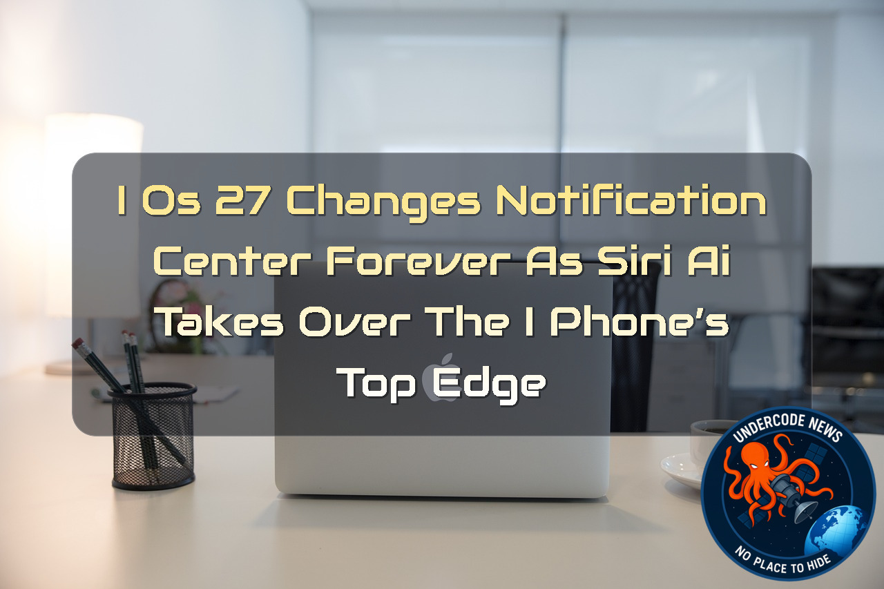 iOS 27 Changes Notification Center Forever as Siri AI Takes Over the iPhone’s Top Edge + Video