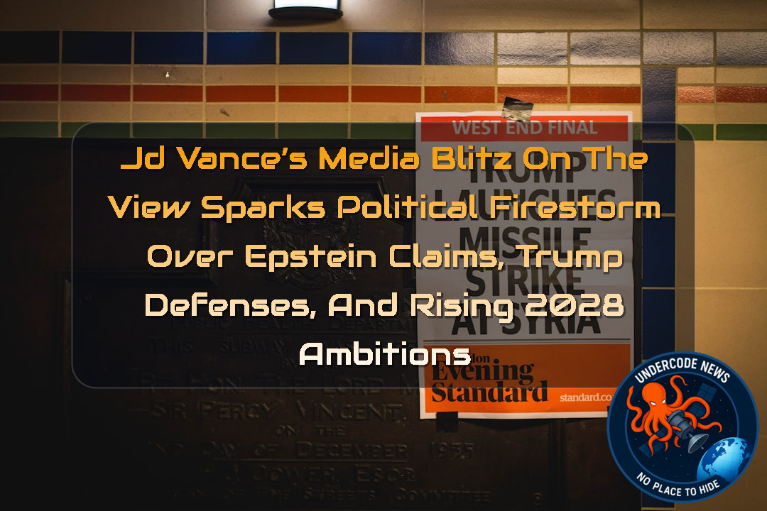 JD VANCE’S MEDIA BLITZ ON THE VIEW SPARKS POLITICAL FIRESTORM OVER EPSTEIN CLAIMS, TRUMP DEFENSES, AND RISING 2028 AMBITIONS + Video