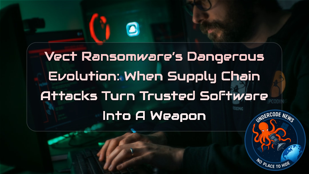 VECT Ransomware’s Dangerous Evolution: When Supply Chain Attacks Turn Trusted Software Into a Weapon + Video