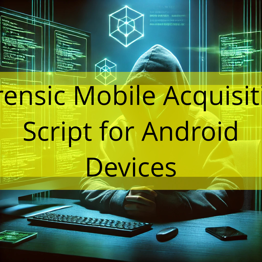 Forensic Mobile Acquisition Script for Android Devices
