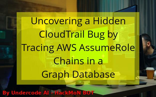 Uncovering a Hidden CloudTrail Bug by Tracing AWS AssumeRole Chains in a Graph Database