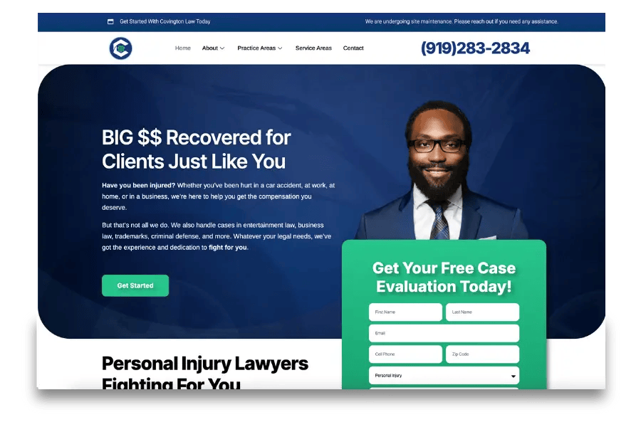 Underdog Solutions website design case study
