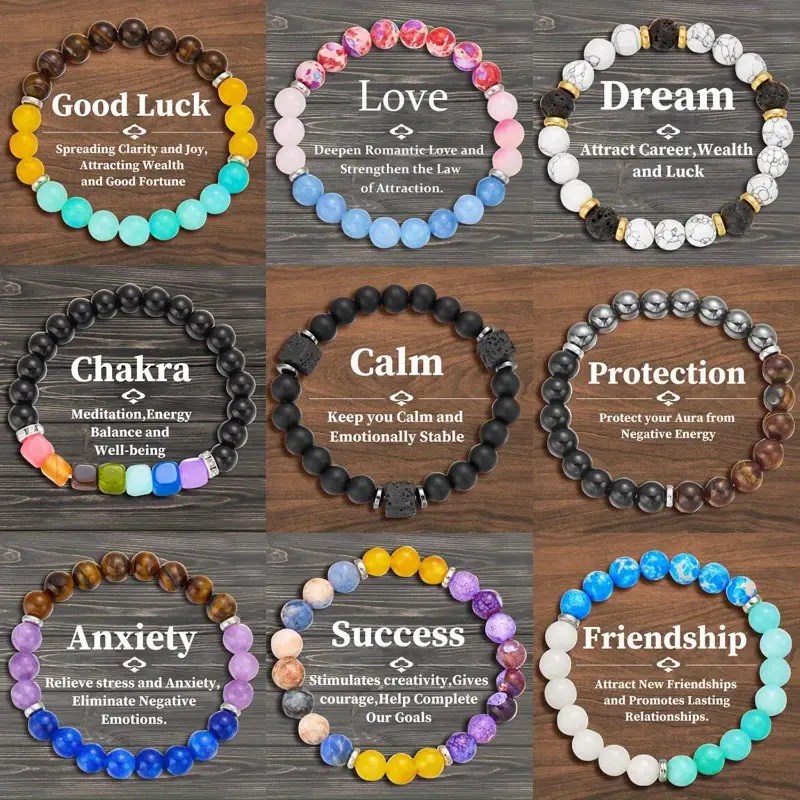 Natural Stone Symbolic Bracelets