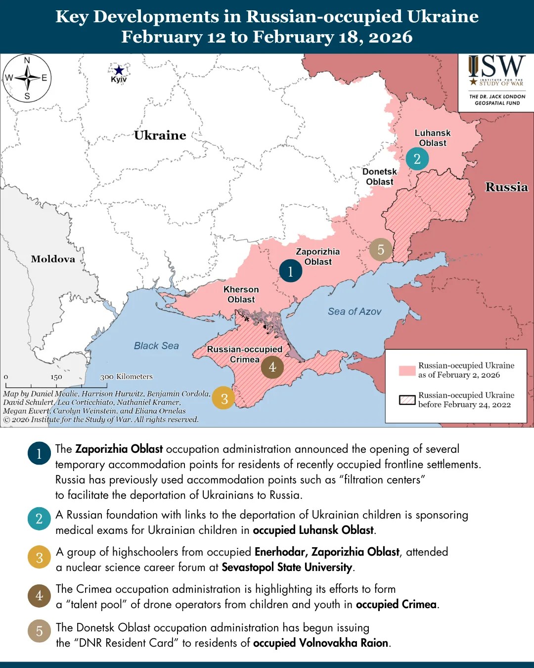 In Russian Occupied Ukraine Feb 18 2026 ISW Key In Russian Occupied Ukraine Feb 12 18 .webp