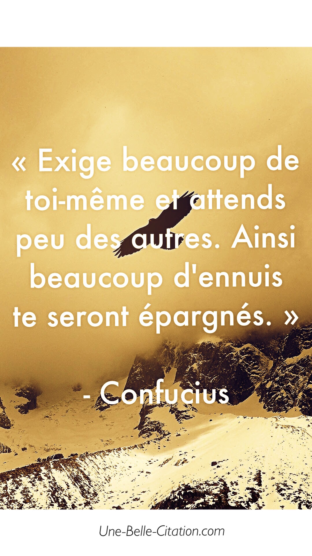 Exige Beaucoup De Toi Meme Et Attends Peu Des Autres Ainsi Beaucoup D Ennuis Te Seront Epargnes Citations Et Proverbes Retrouver De Nombreuses Citations Proverbes