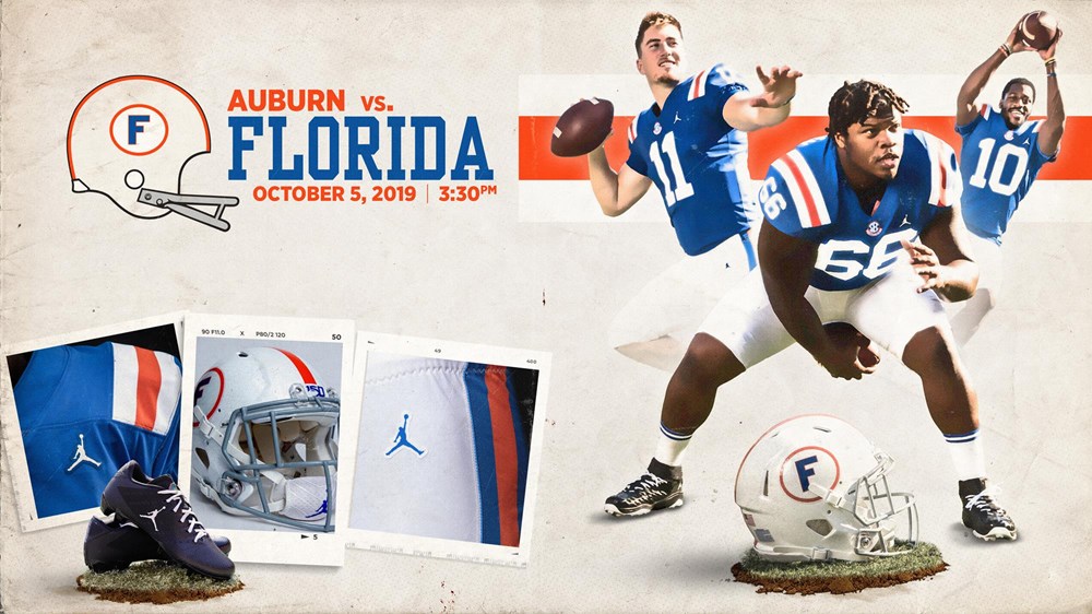 Florida Gators to wear throwback uniform for homecoming