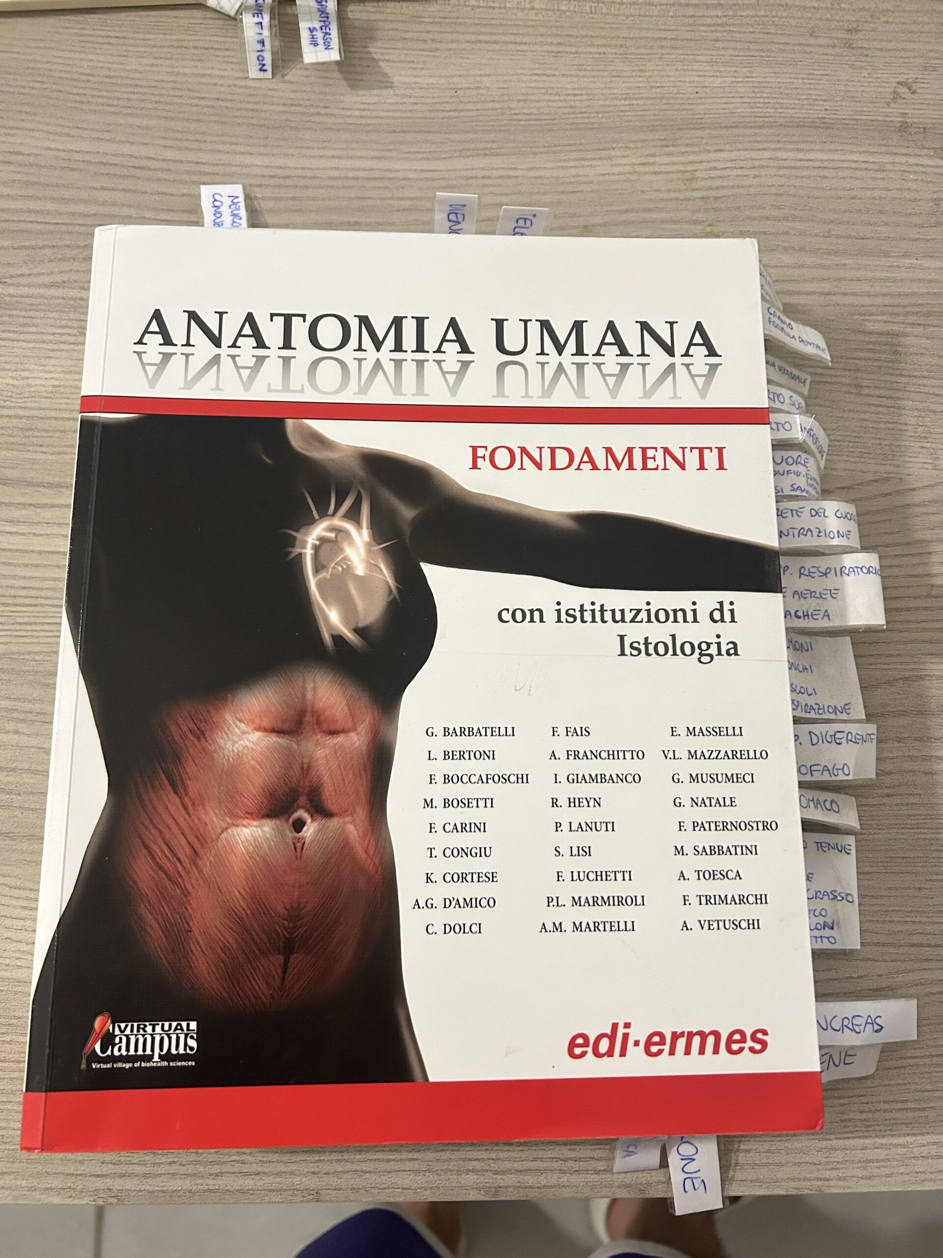 Anatomia Umana fondamenti con istituzioni di istologia