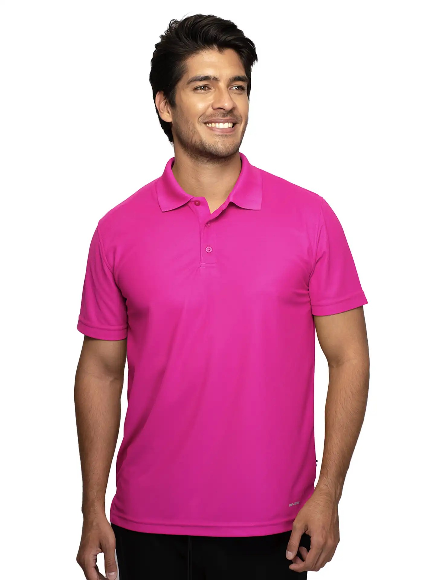 Playera Tipo Polo - Caballero - Manga corta - Colores neón