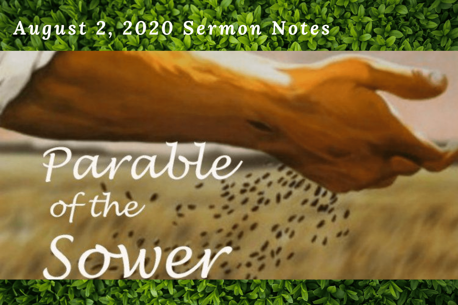 August 2, 2020 sermon notes (1)