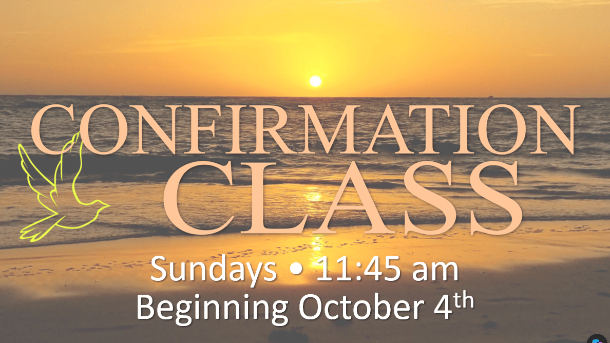10 4 2026 Confirmation Class