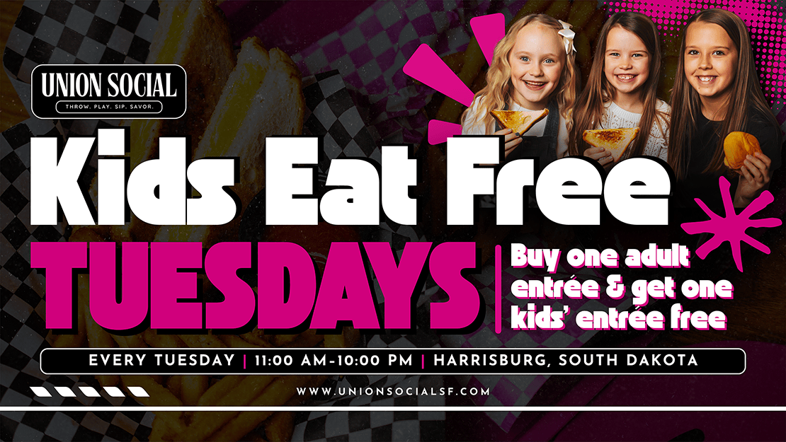 Kids Eat Free Tuesdays at Union Social