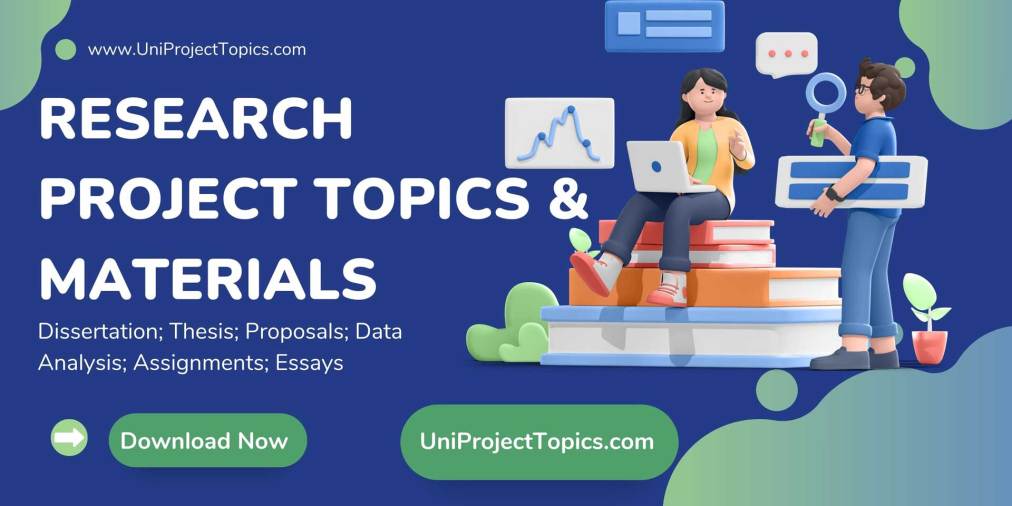 Project Topics and Materials PDF