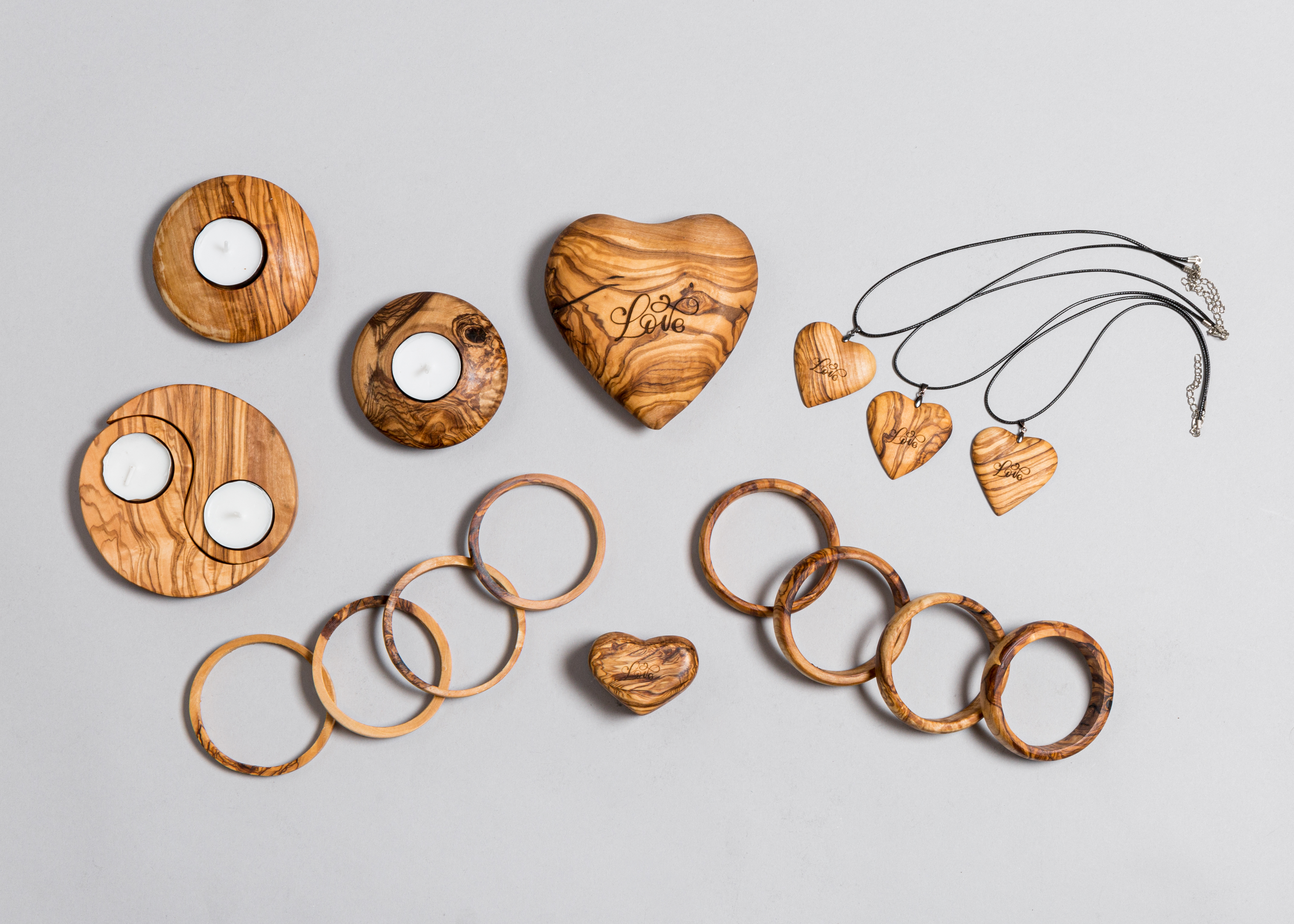 olive wood accessories and decor by unique-touches