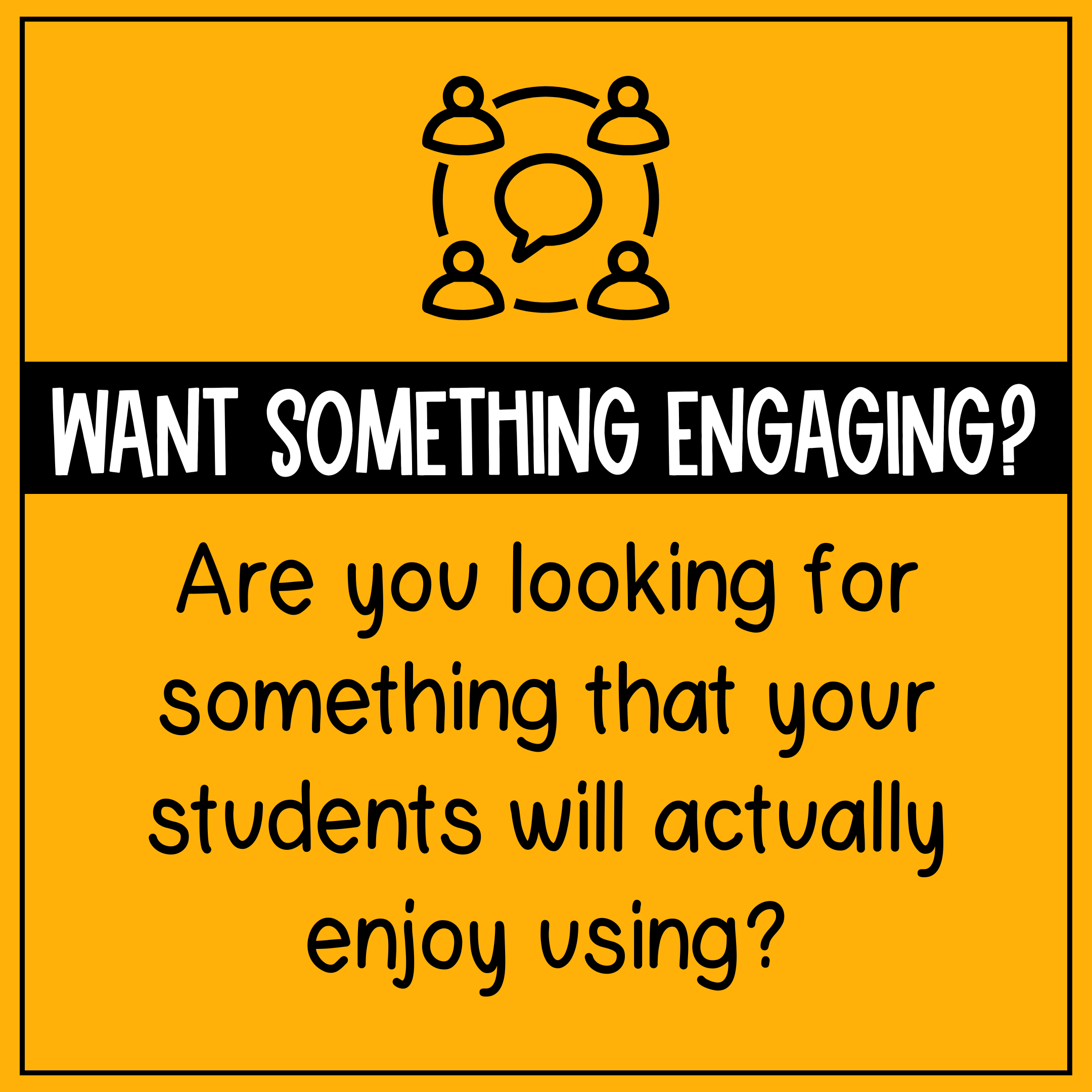 Looking for something engaging image?