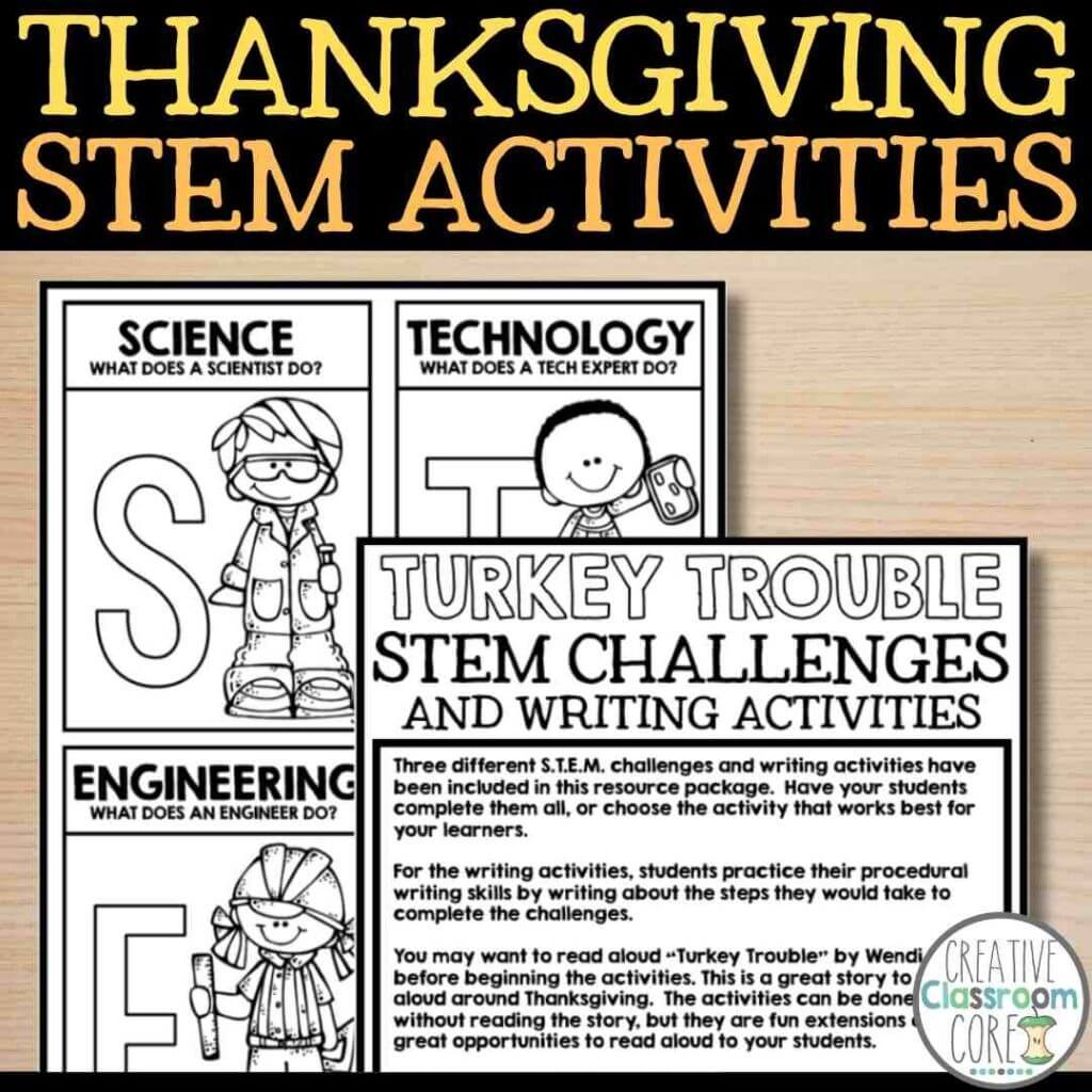 thanksgiving STEM challenge