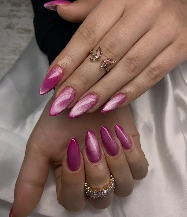 22 pink glitter nail designs you’ll love